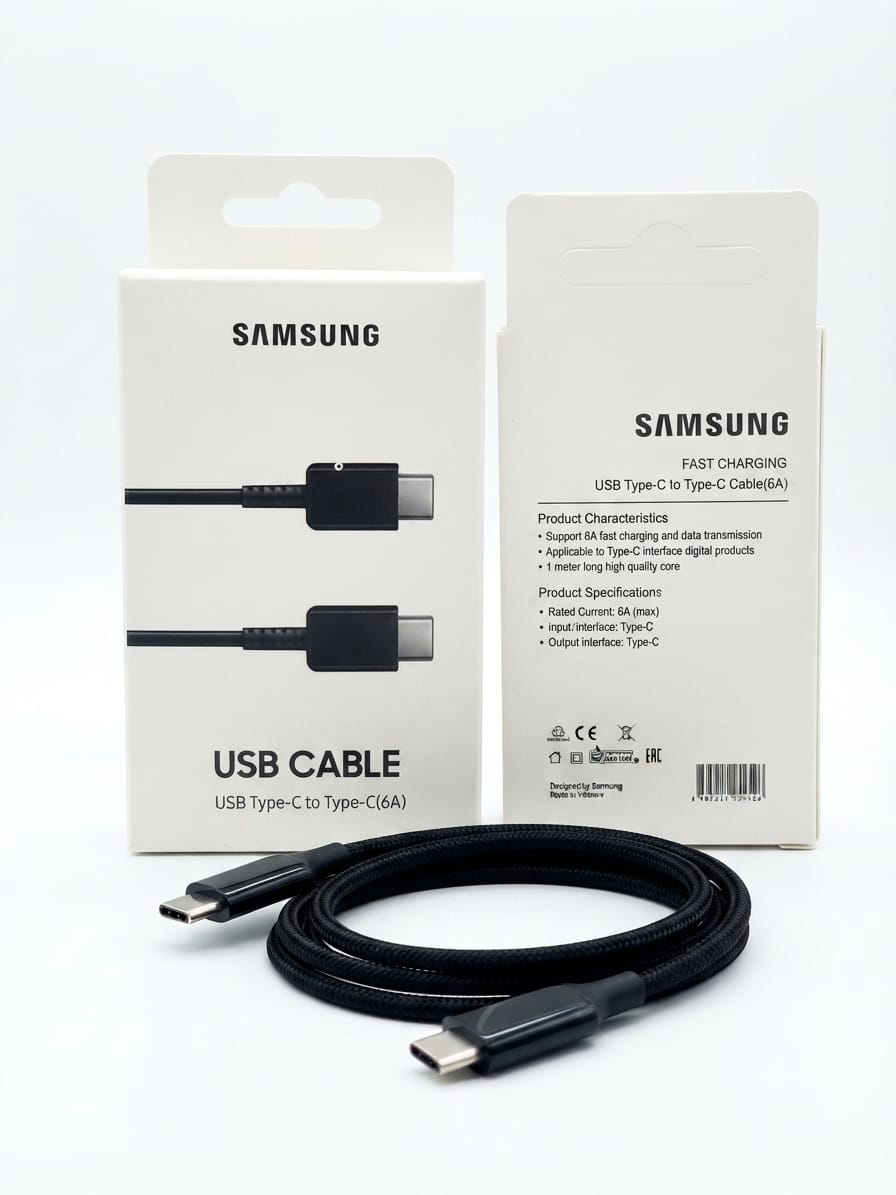 C Type to C type Data Cable